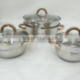 MSF As Seen TV 7pcs Stainless Steel Cook Pot With Steamer MSF-3176 thumbnail-2