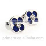 PRIMERO 2015 Fashion Jewelry Enamel Amethyst Cufflinks 925 Sterling Silver Cufflink Pattern Cufflinks French Cufflinks thumbnail-5