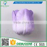 2016 Wholesale MulticolorLuxury Latex PU Artificial Flowers Tulip Head Real Touch Bouquet Wedding Bridal Decor thumbnail-4