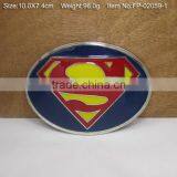 Cross Belt Buckle With Rhinestones Low Price Plate Metal Buckle 40mm Zinc Alloy Belt Buckle thumbnail-2