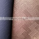 shoe leathr/fake leater for shoe /raw materials for shoe embossed leather straw grain