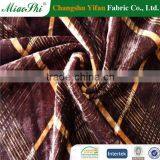 China Manufacturer Tie Dye Lycra Stretch Polyester Velour Fabric 4 Way Stretch Fabric for Home Textile, Cloths