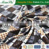 2014 Hot Sell Korean Soft Spandex Printed Velvet for Clothes