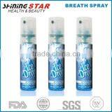 instant mouth spray for bad breath