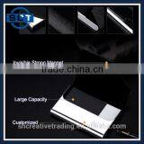 Stainless Steel and PU Material Black Color Business Card Cases Free Logo Engraving thumbnail-4