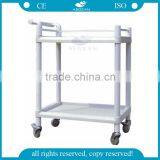 Medical Funiture AG-UTB05 CE ISO Approved Hospital Movable Plastic Utility Cart thumbnail-1