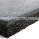 Rubber mat/rubber floor/gym floor/gym mat/pure black colour