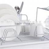 LBY Wholesales Wire Dish Plate Rack With Tray and Cutlery Holder thumbnail-1