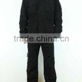 100% Cotton Black Military Uniform thumbnail-1