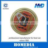 300# Printed Easy Open Lid for Food Tin Can Packing