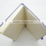 A5 Purple Thermo pu Embossed Logo Diary Note Book thumbnail-5