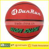 Rubber Basketball, Rubber Leather Basketball, Customed Logo Rubber Basketball