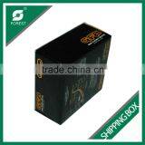 CUBE SHAPE ART PAPER SHIPPING CARTON BOX FOR MOVING TOYS WITH CLEAR WINDOW thumbnail-2