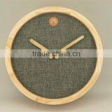 New Item Pine Wood Clock Without Glass Lens TY25624 thumbnail-1