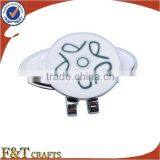 Customized Sport Magnet Golf Hat Clips With Ball Markers thumbnail-1