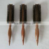 Hair Brush With Boar Briste and Wood Handle thumbnail-1