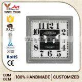 2016 Top Quality Antique Wall Stained Glass Clock Making Craft Waste Material thumbnail-1