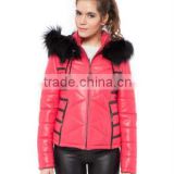 Italian Fur Fashion Woman Coat 2014