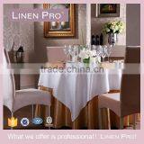 LinenPro Cocktail Table Cloth with Fringe, Beer Pong Table Cloth