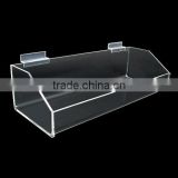 Acrylic display accessories for slatwall store fixture