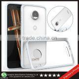 Samco Scratch Resistant Acrylic Crystal Clear Back Cover Case for Moto Z Droid