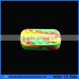 2015 Website New Product Custom Divided Silicone Wax Container thumbnail-3