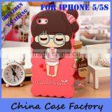 Fashion TPU PC Shockproof Silicon Case For IPhone 5s thumbnail-1