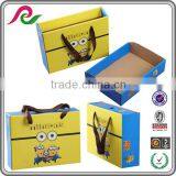Flat Folding Corrugated Gift Box With 4 Color Printing for Packaging thumbnail-3