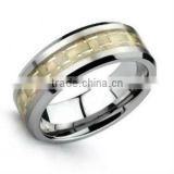 2013 fashion finger rings for women carbon fiber product ring stainless steel men ring jewelry