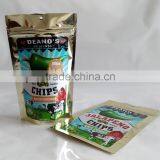 Gold Color Aluminum Foil Stand up Pouch thumbnail-1