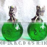 Fairy with Green crystal ball craft LFS0071