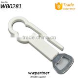 PP Plastic Bottle Opener with Configurable Handle for Promotion
