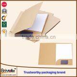 Customize Pocket File Folder With Clips/a4 Hard Cover File Folder / Manila File Folder