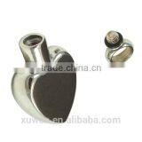 Perfect Memorials Classic Black Enamel 316l Stainless Steel Heart Cremation Urns