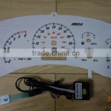 Hot sale excellent quality EL car gauge / EL car dashboard / EL Car Meter