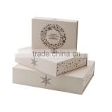 Custom folding colorful elegant wedding dress boxes