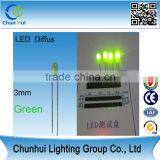 Green Clear High Quality 3mm Ultrabright Leds thumbnail-1