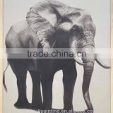 Elephant 1 A24 High Quality Printed Animal Linen Canvas Art Wall Oil Printing