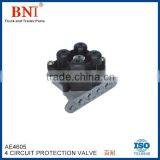 Air Brake Valve Four Circuit Protection Valve