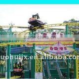 amusement park spinning coaster