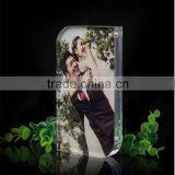 2016 new style love photo acrylic photo block wholesale