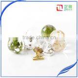 20mm Handmade Clear Transparent Resin Ball With Dandelion Seed,antique Gold Wish Pendant Jewelry thumbnail-5