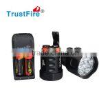 New Arrival TrustFire S700 Flashlight 7T6 XM-L L2 3800 Lumens Super Brightness 5 Modes LED Flashlight by 3 Pcs 26650 Batteries thumbnail-6