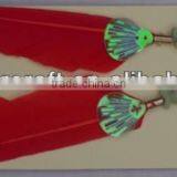 Feather Eardrop