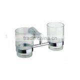 Bathroom Hardware-brass Double Tumbler Holders