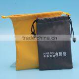 Good Price Handmade Drawstring Leather Jewelry Pouch With Logo Printing thumbnail-3