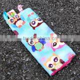 2016 Winter New Style Digital Print Owl Pattern Polyester Drool Pad thumbnail-3