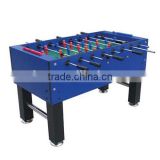 blue top black legs football table,Soccer Table