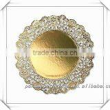 New Style Assort Colored Paper Gold Foil Doilies Baking Cups Doilies Baking Tool