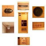 Solid Red Cedar Wooden Sauna Room thumbnail-3